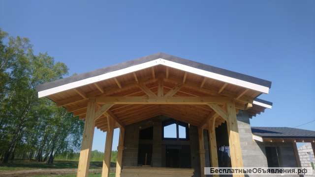 Монтаж кровли