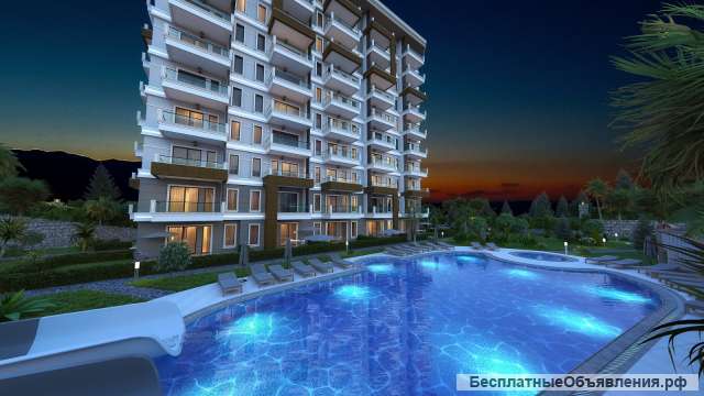 Новый комплекс класса люкс в районе Махмутлар