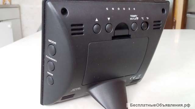 Электронные часы-будильник фирмы Oregon бу в нормальном состоянии