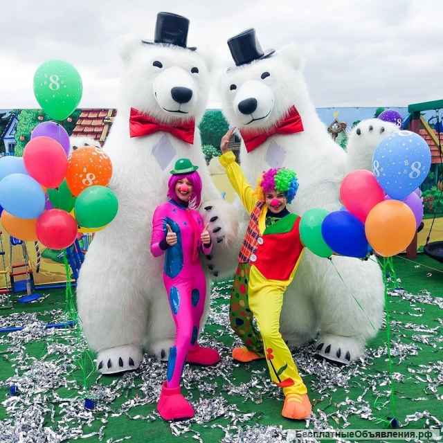 Аэро Мишка - 3х метровый сюрприз