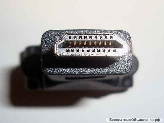 Переходник Atcom hdmi (штекер) DVI-I 24+5 (гнездо)