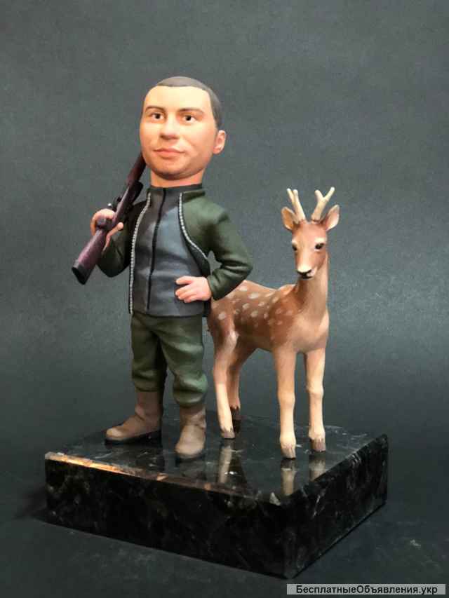 Шаржевые статуэтки и фигурки на заказ