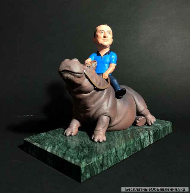 Шаржевые статуэтки и фигурки на заказ