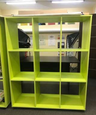 Стеллаж зеленый