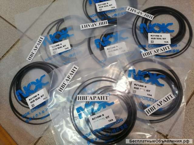 Набор уплотнений бортового редуктора колесного экскаватора Hyundai R210W-9