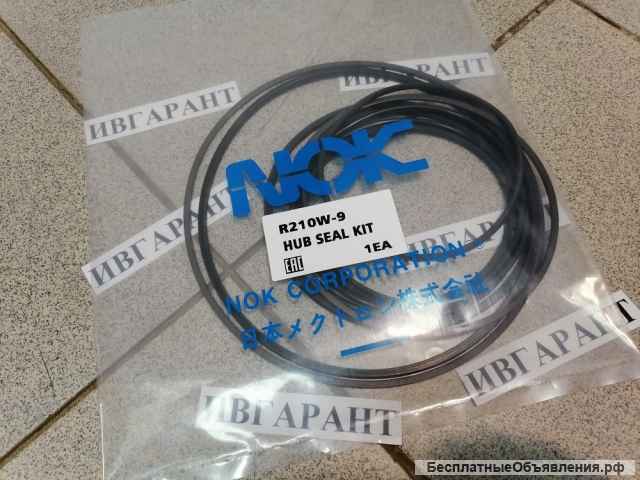 Набор уплотнений бортового редуктора колесного экскаватора Hyundai R210W-9