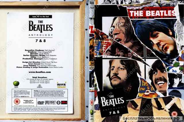 Антология группы "The Beatles" на 4-х DVD-дисках