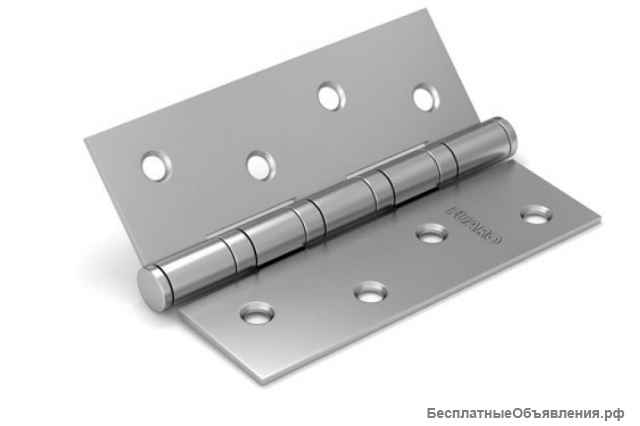 Петля дверная, универсальная Fuaro U1004BB-SN (матовый никель)