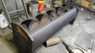 Пиролизная углевыжигательная печь нового поколения