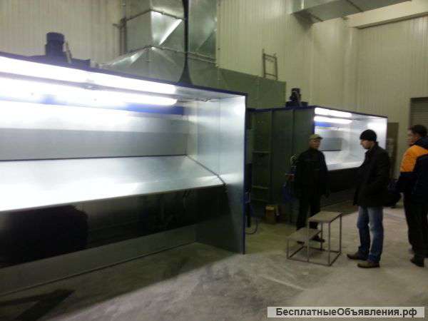 Окрасочные кабины новые и бу в наличии