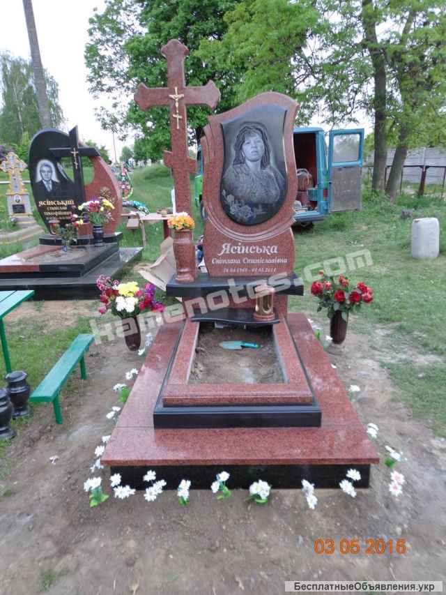 Памятники из гранита от фирмы Kamenotes, Коростышев