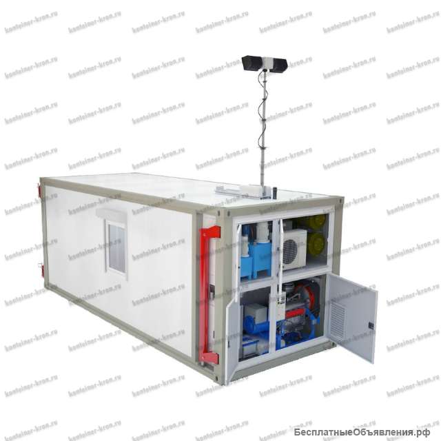Кузов-контейнер с системой ГПРУ