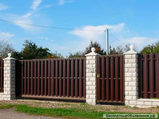 Ворота откатные под ключ