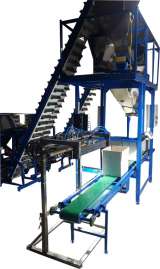 Фасовочный комплекс для ядер грецкого ореха и других сыпучих в пакет, коробку