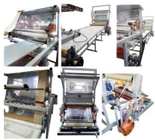 Линия по производству многослойной пленки, подложки под ламинат, паркет