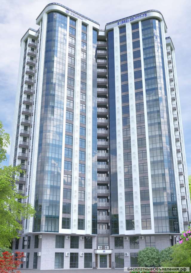 Студию в новом доме на Мацесте