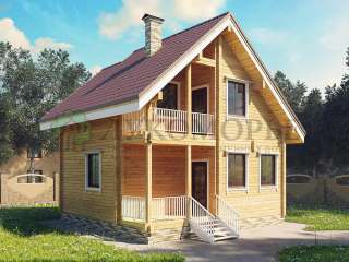 Проект дома «Везучий» - 106 м2