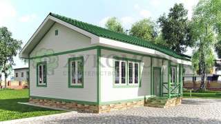 Проект дома «Гармония» - 63.46 м2