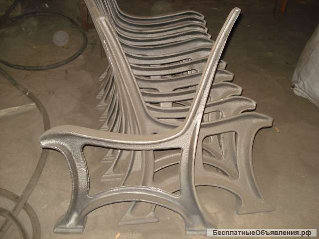 Чугунные ножки для садовых/ парковых скамеек