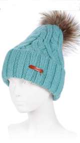 Шапка новая noryalli шерсть альпака меринос розовая бубон мех белая зеленая тиффани мятная голубая б