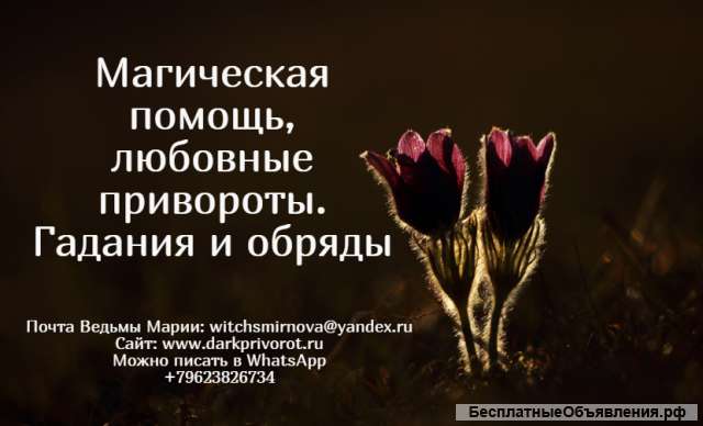 Любовный Приворот, Магическая помощь, Гадание