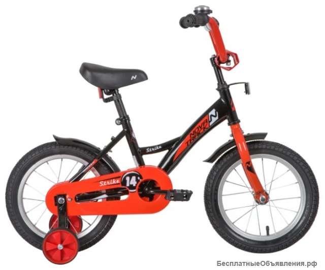 Детский велосипед NOVATRACK STRIKE 14" 2020