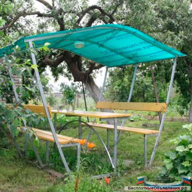 Беседки из поликарбоната для дачи. Доставка