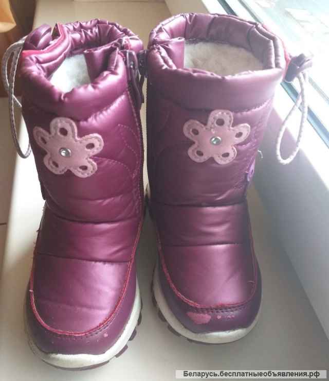 Сапожки зимние на овчине, р24