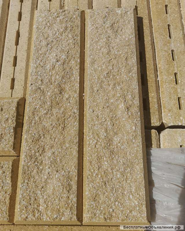 Фасадная плитка желтая, разноцветная. Цена завода