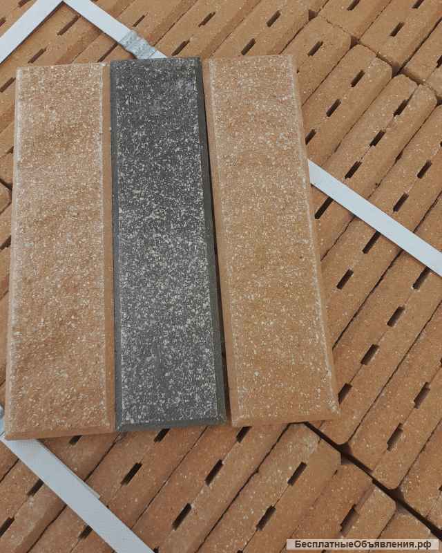 Фасадная плитка желтая, разноцветная. Цена завода