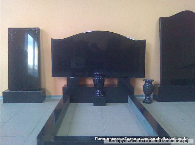 Двойные Памятники из гранита в Минске недорого