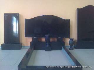 Двойные Памятники из гранита в Минске недорого