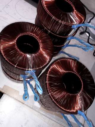 Трансформаторы тороидальные от 60вт. до 2квт. под заказ