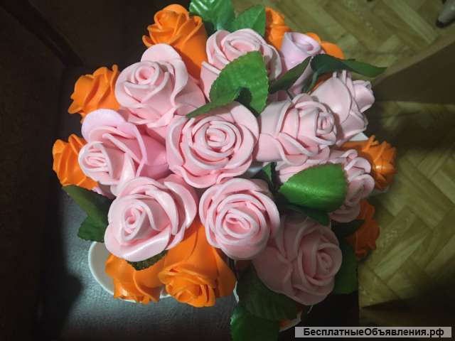 Светильник настольный «Букет роз»