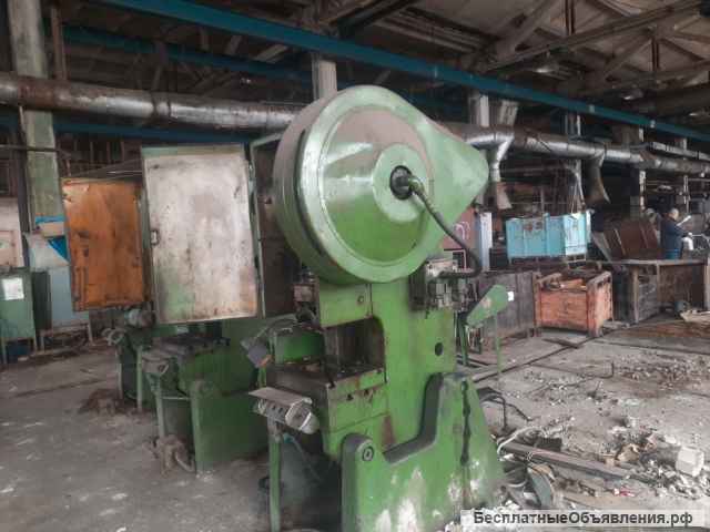 Пресс одно кривошипный КД2124, 2324