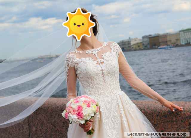 Свадебное, венчальное платье