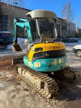 Мини-экскаватор гусеничный Kubota U30 планировщик