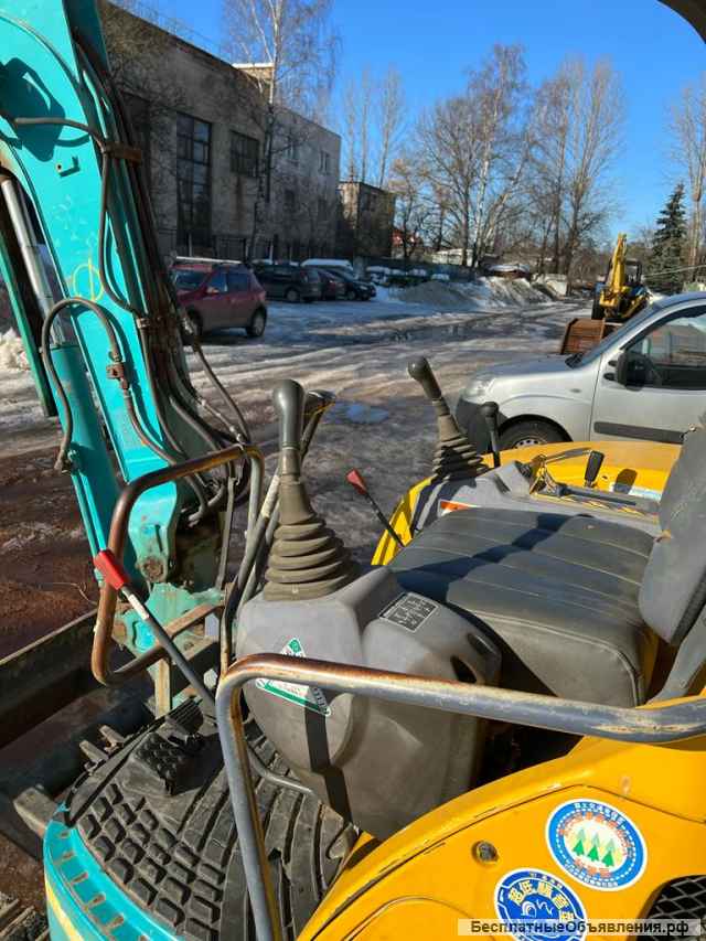 Мини-экскаватор гусеничный Kubota U30 планировщик