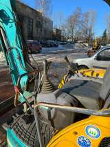 Мини-экскаватор гусеничный Kubota U30 планировщик