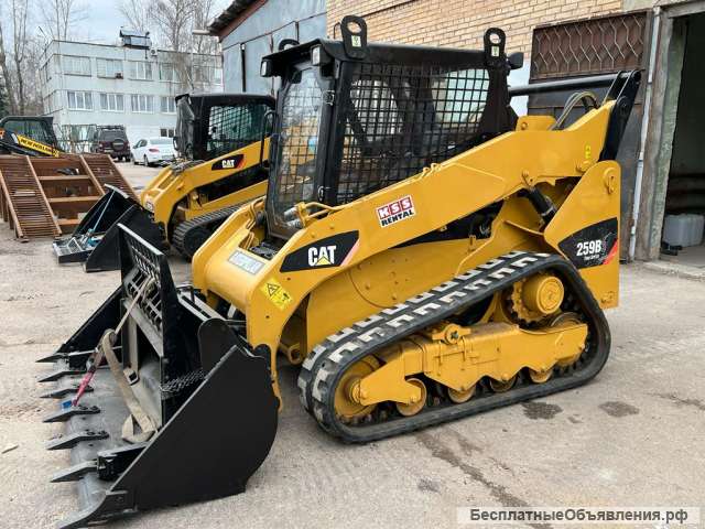 Мини-погрузчик фронтальный на гусеничном ходу CAT 259B Caterpillar
