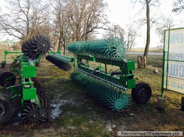 Ротационная борона (мотыга) John Deere 400, Yetter 3530