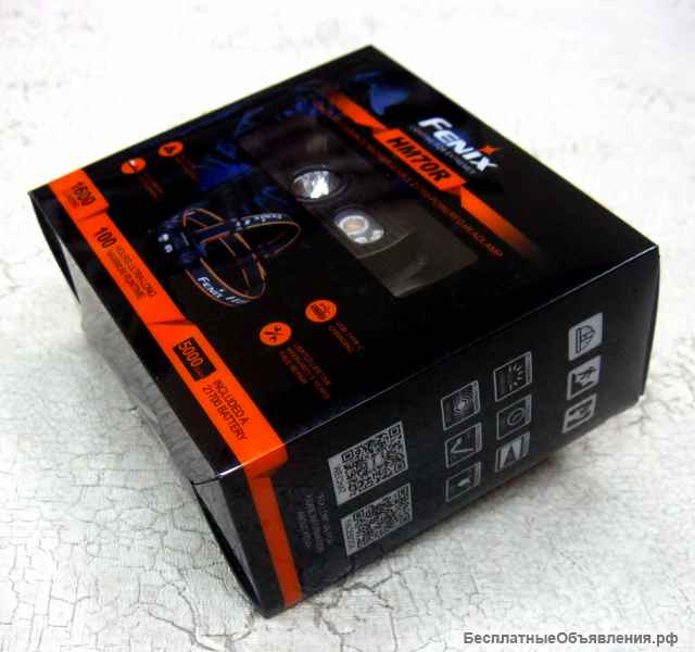 Налобный фонарь "Fenix HM70R"