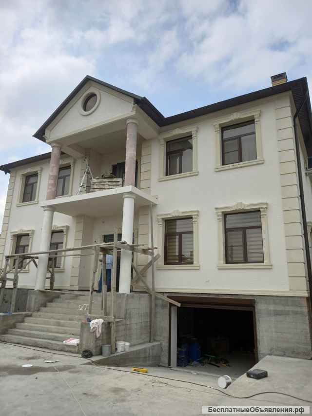 Облицовка фасадов из природного камня