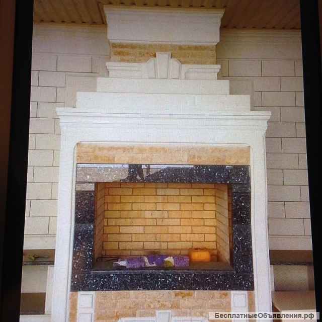 Облицовка фасадов из природного камня