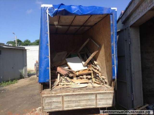 Вывозим мусора газелью