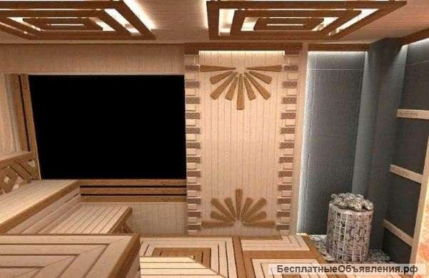 Бани Сауны отделка