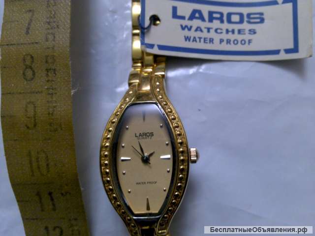 Часы женские Laros Water Proof Япония новые