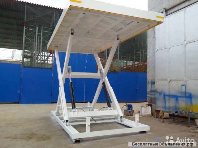 Подъемный стол гидравлический гп 2000 кг