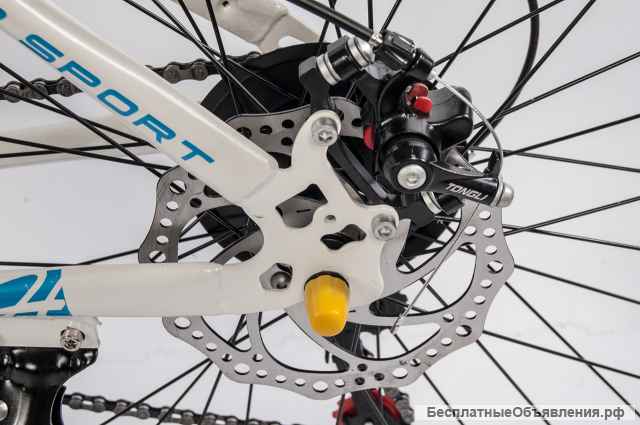 Велосипед 26" BICYSTAR, сталь, 21 ск, диск, +крылья