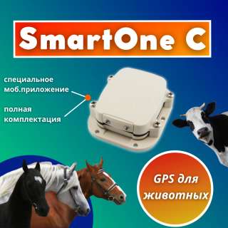 Специальный GPS трекер SmartOne C для слежения за животными